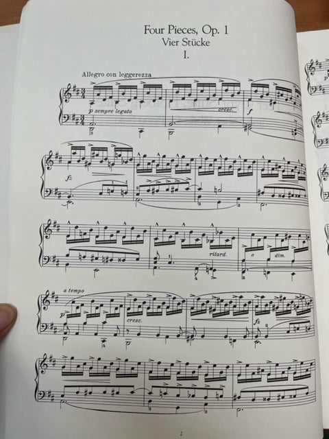 Partition de Edouard GRIEG Peer Gynt suite, Holberg suite and other works for piano solo