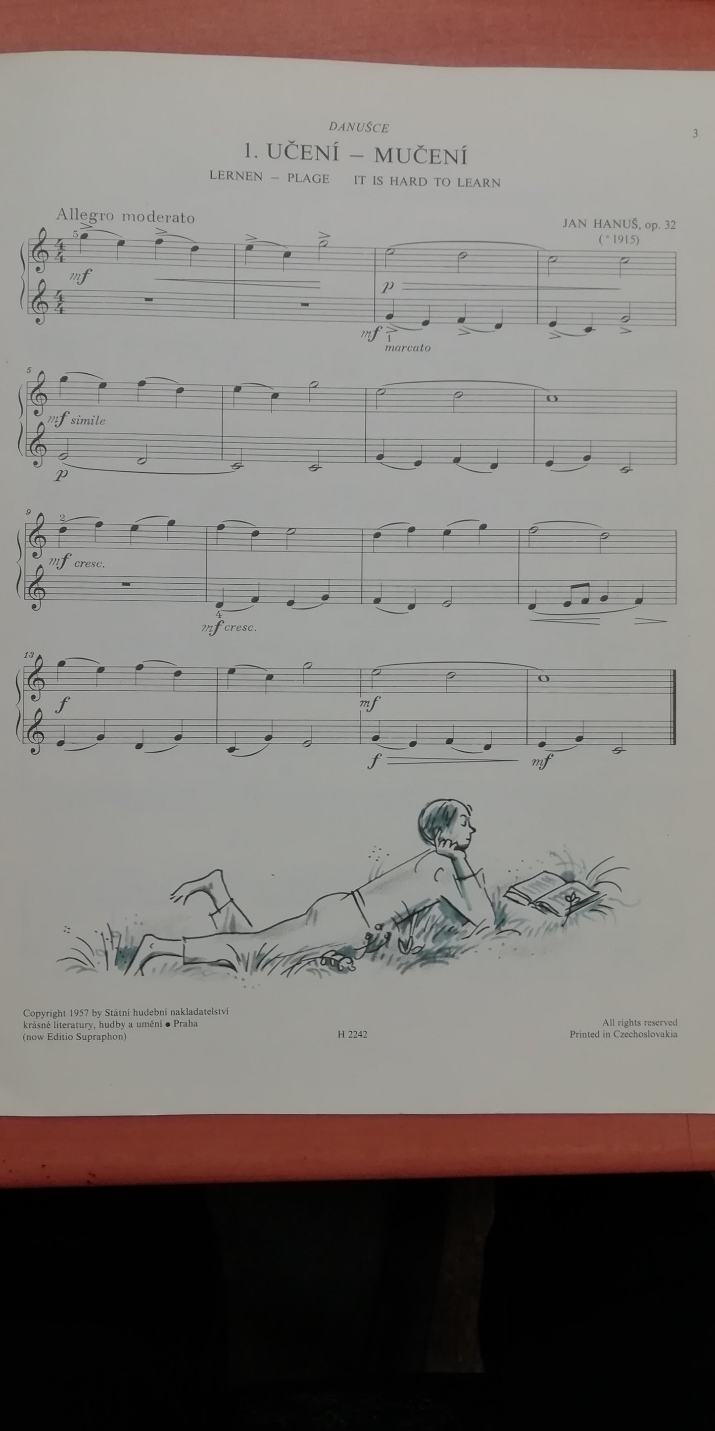 Jan Hanus Odeseti Bratrech - The story of 10 Brothers. op. 32 partition piano