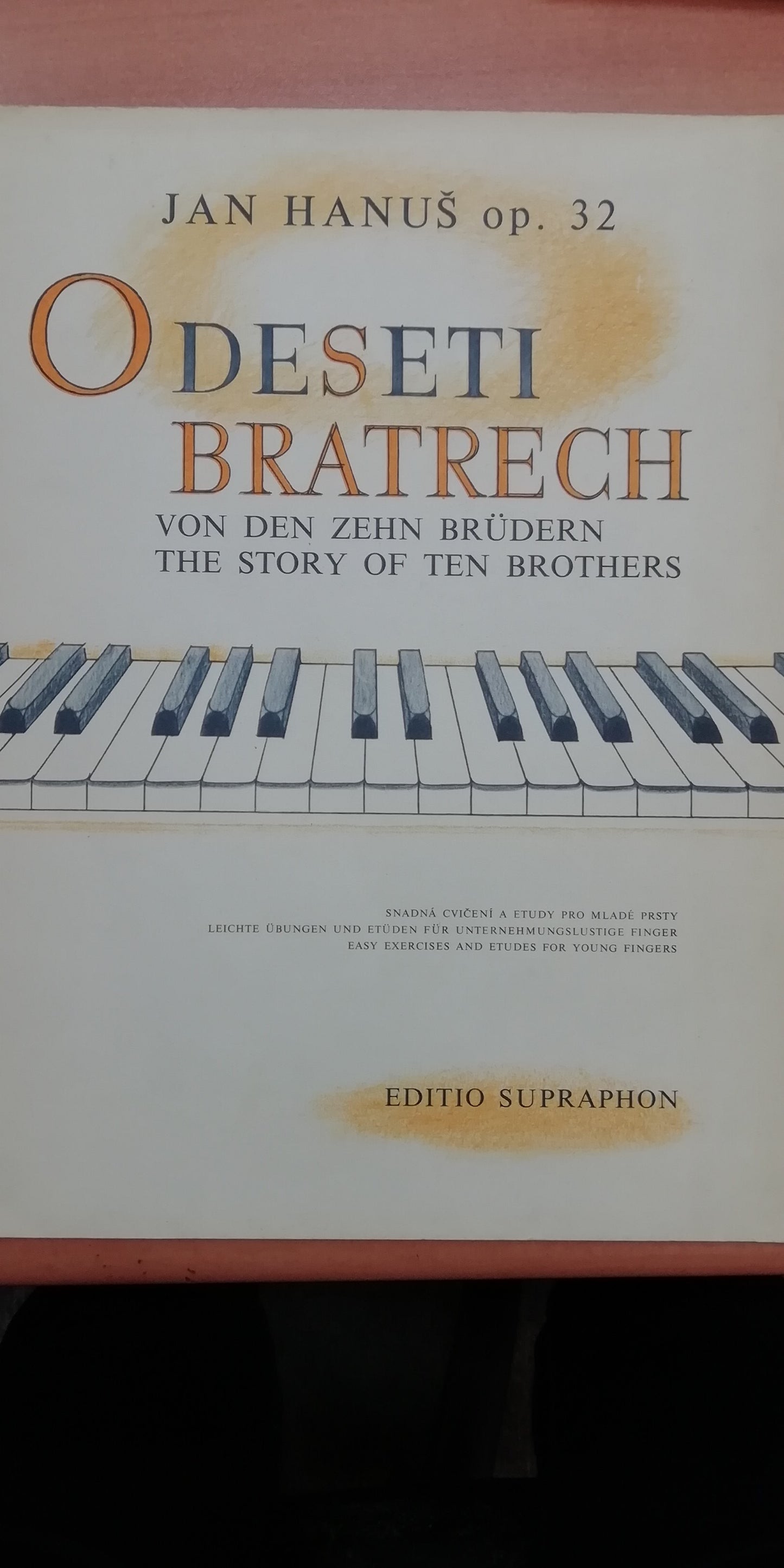 Jan Hanus Odeseti Bratrech - The story of 10 Brothers. op. 32 partition piano