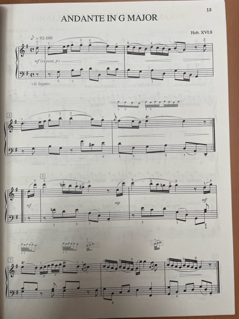 Joseph Haydn An introduction to his keyboard works partition piano