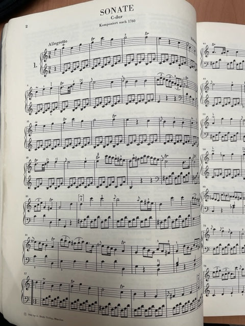 Joseph Haydn Klaviersonaten band I: Auswahl partition piano
