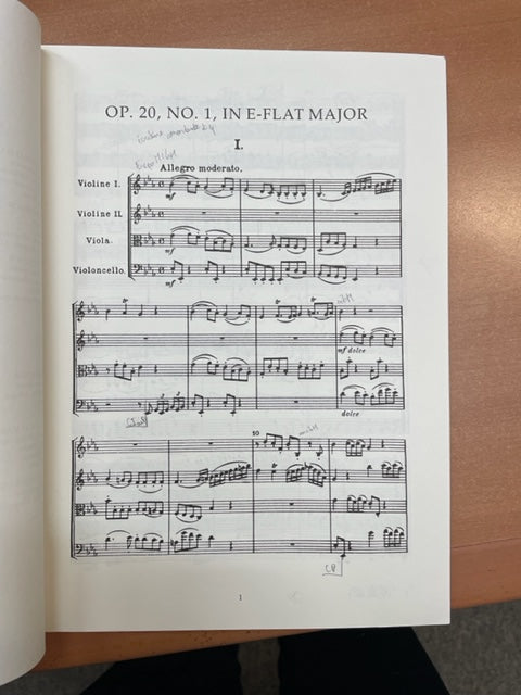 HAYDN Joseph Conducteur String quartets op. 20 et 33