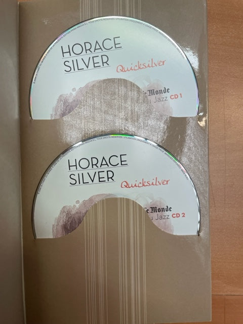 Horace Silver Quicksilver Livret + 2 CD