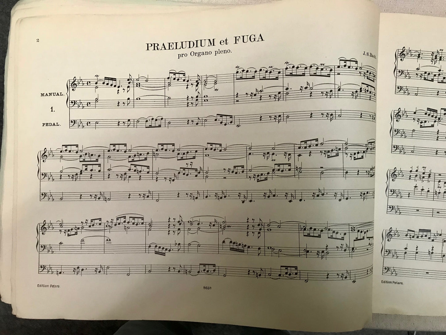 J.S. Bach Orgelwerke band 3 partition pour orgue