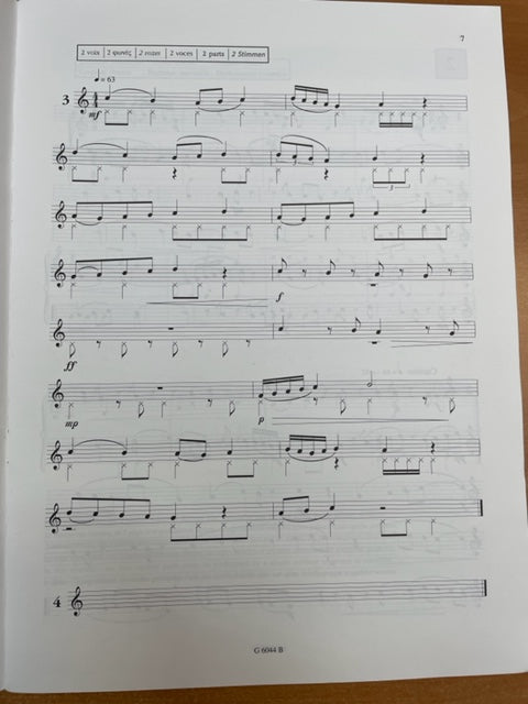 Partition Jean Clement JOLLET Jeux de rythmes... et jeux de cles volume 3
