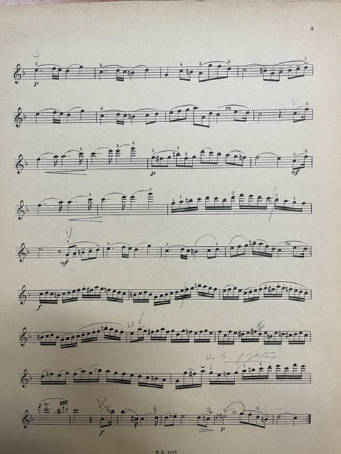 Kreutzer Allegro moderato de la 2e sonate partition violon piano