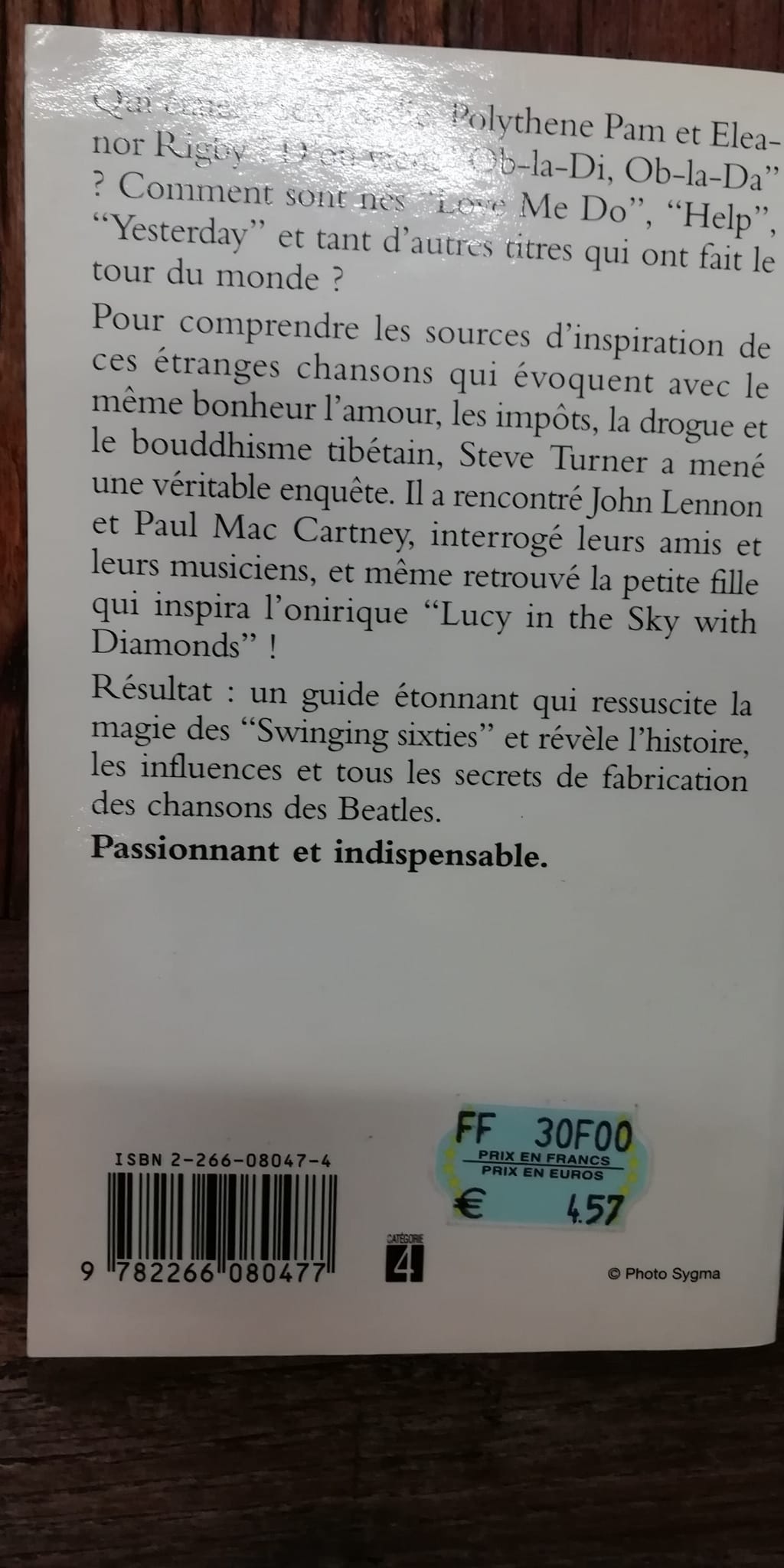 L'intégrale Beatles livre de Steve Turner