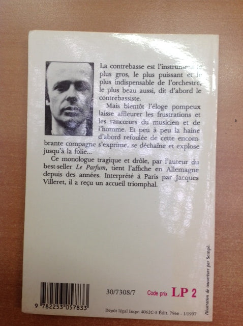 La Contrebasse, livre de Patrick Süskind