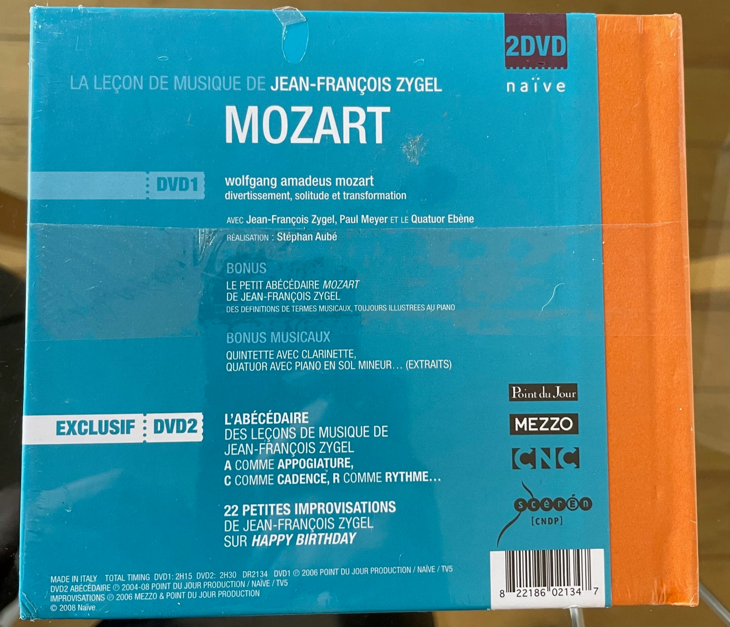 DVDs La Leçon de musique de Jean-François Zygel Mozart édition limitée