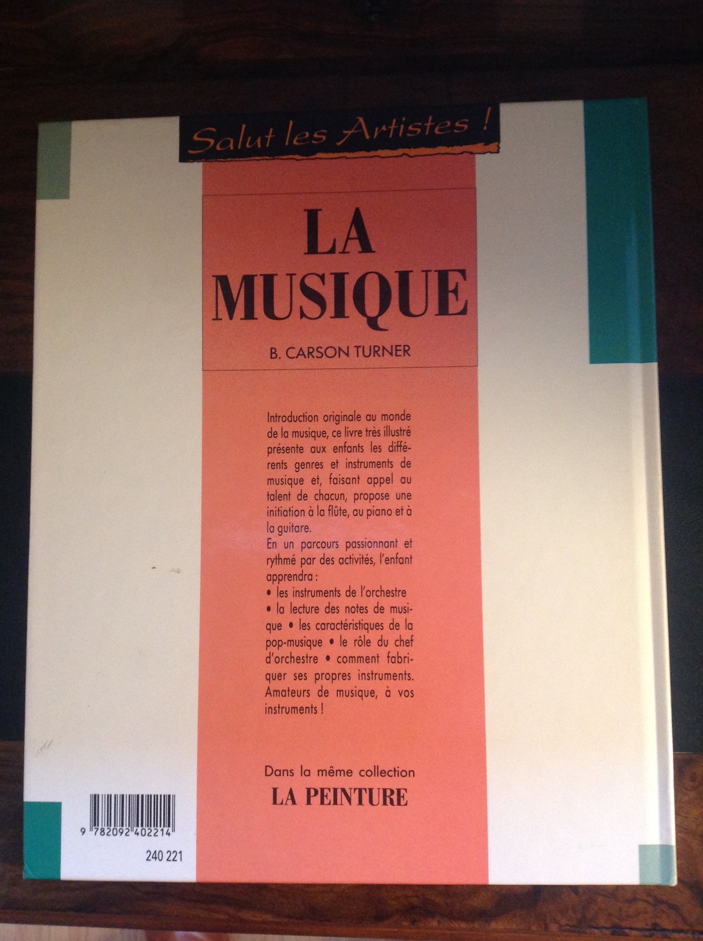 La musique livre de Carson Turner