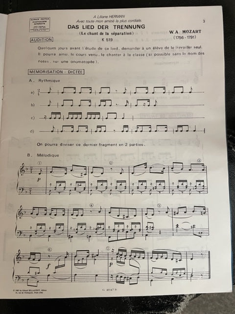 Lire Entendre Analyser Vol 3 LIVRE DU PROFESSEUR Jean-Clément Jollet