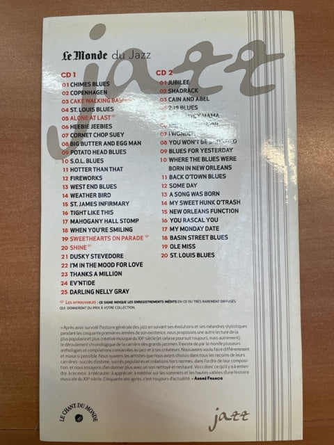 Louis Armstrong Fireworks (livret + 2CD) livre de Francis André