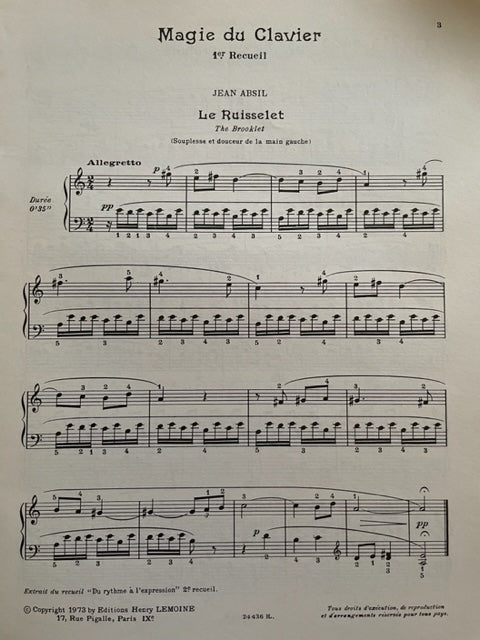 Magie du clavier volume 1 partition piano - 3000 partitions, livres et vinyles d'occasion en vente sur notre site internet gastonmusicclub.fr Gaston Music Store