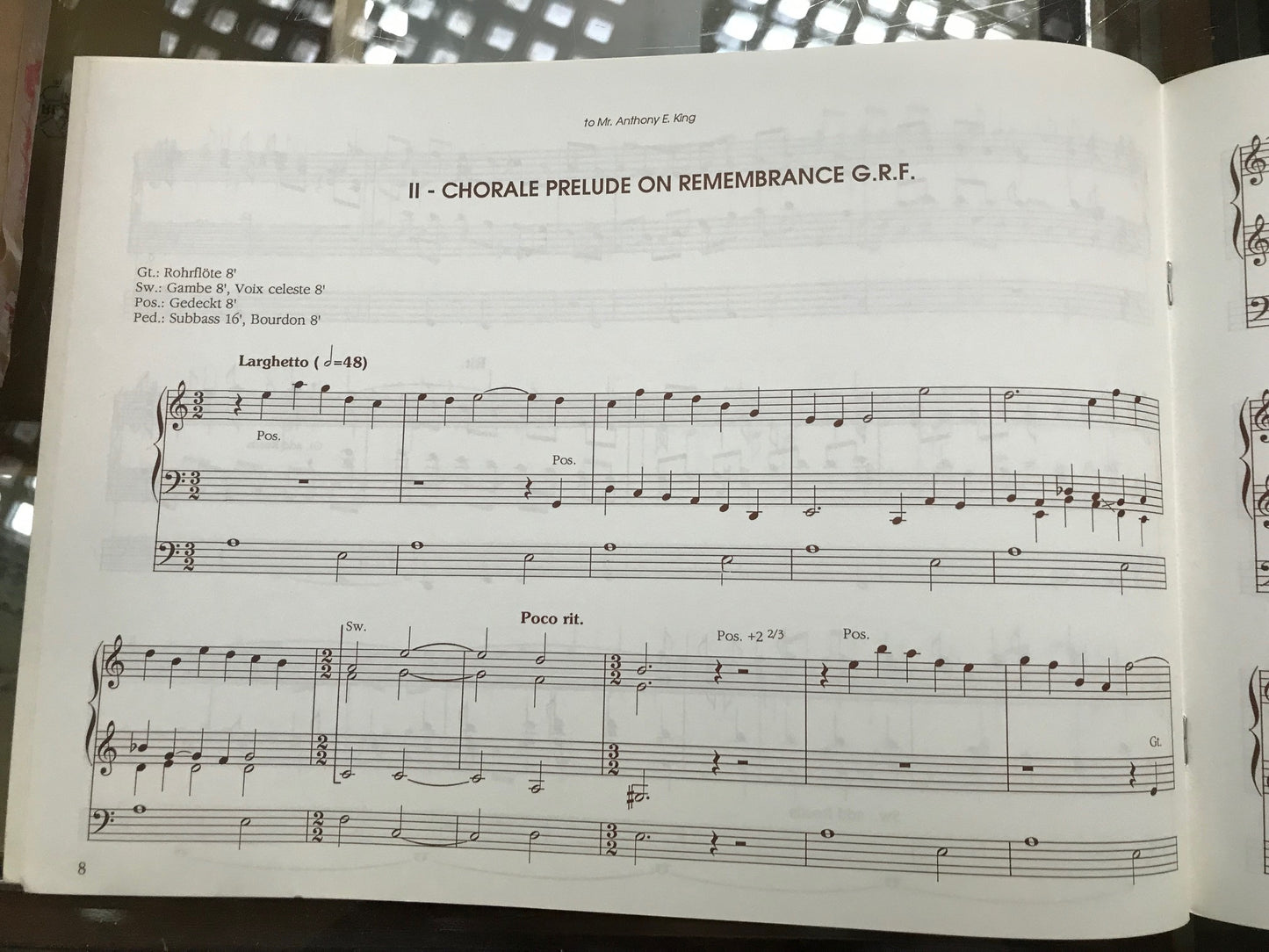 Carman Milligan Cycle de préludes 3 pièces partition pour orgue