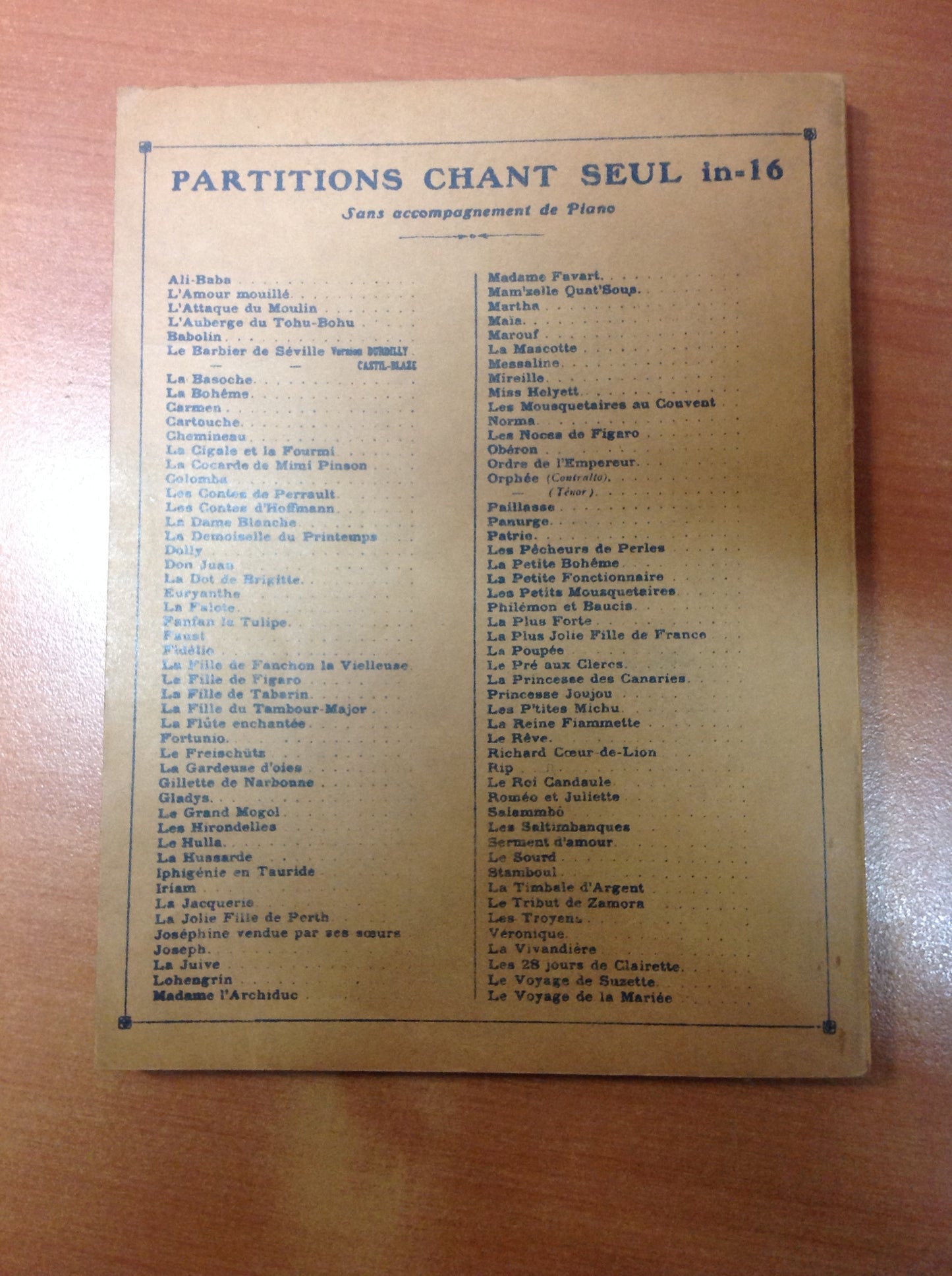 Charles Gounod Mireille partition de chant