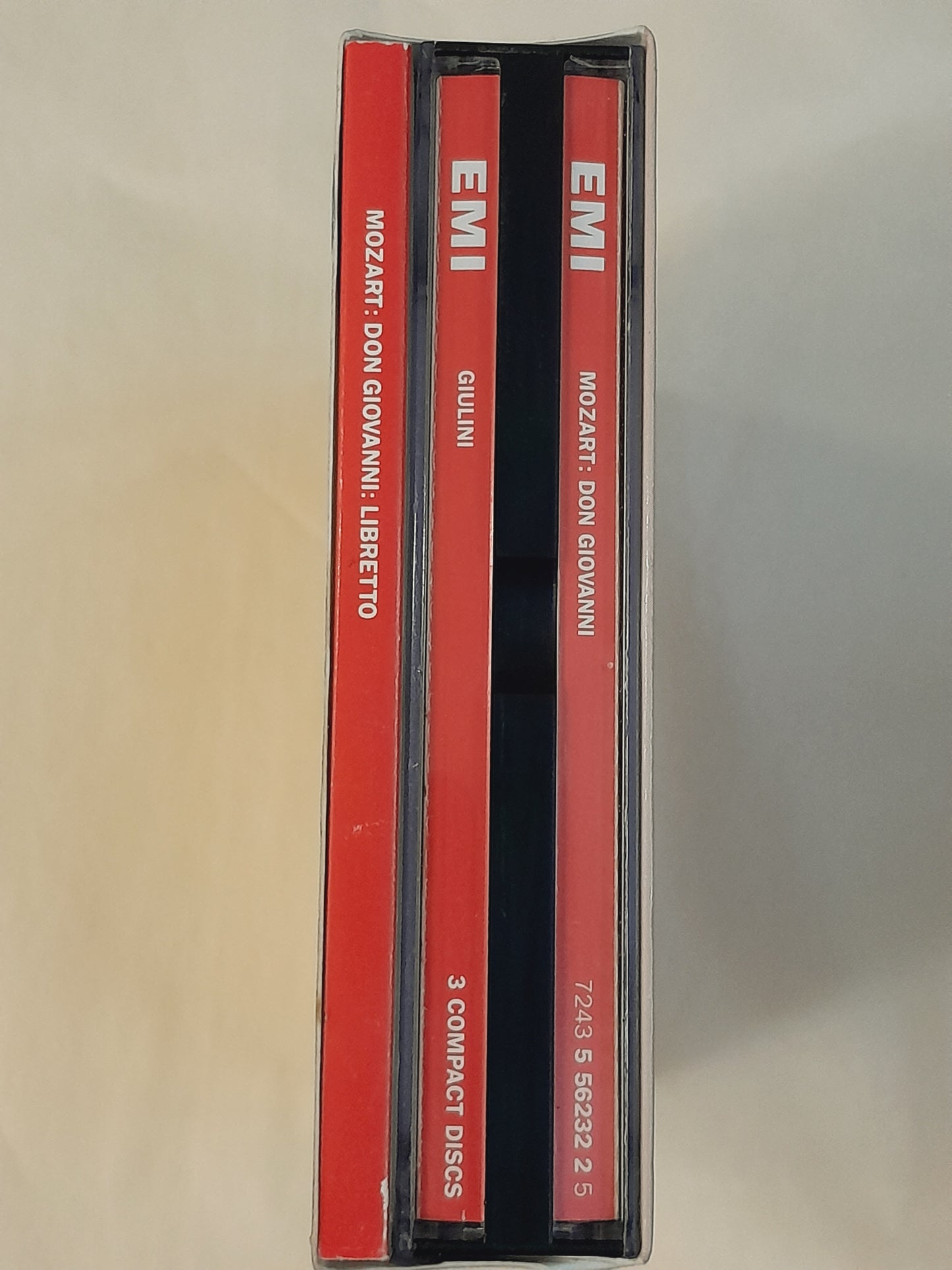 Coffret 3 CD Don Giovanni de Mozart sous la direction C.M.Giulini