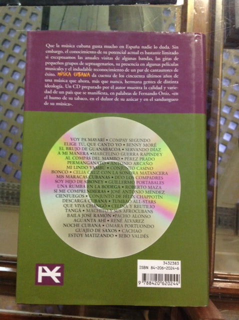 Musica Cubana los ultimos 50 anos livre de Tony Evora Sans le Cd