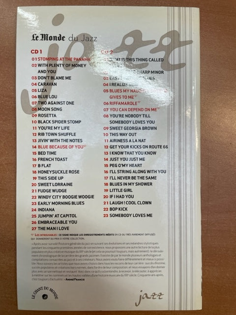 Francis André Nat King Cole Bed Time Livret + 2 CD