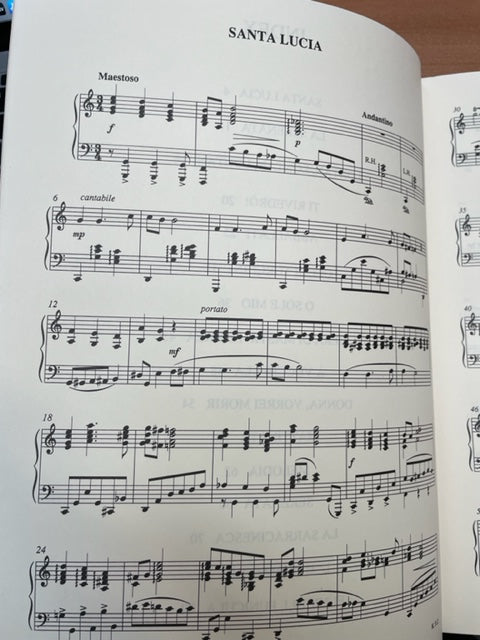 Partition piano : O sole mio and other popular italian songs (Peter Wolf)