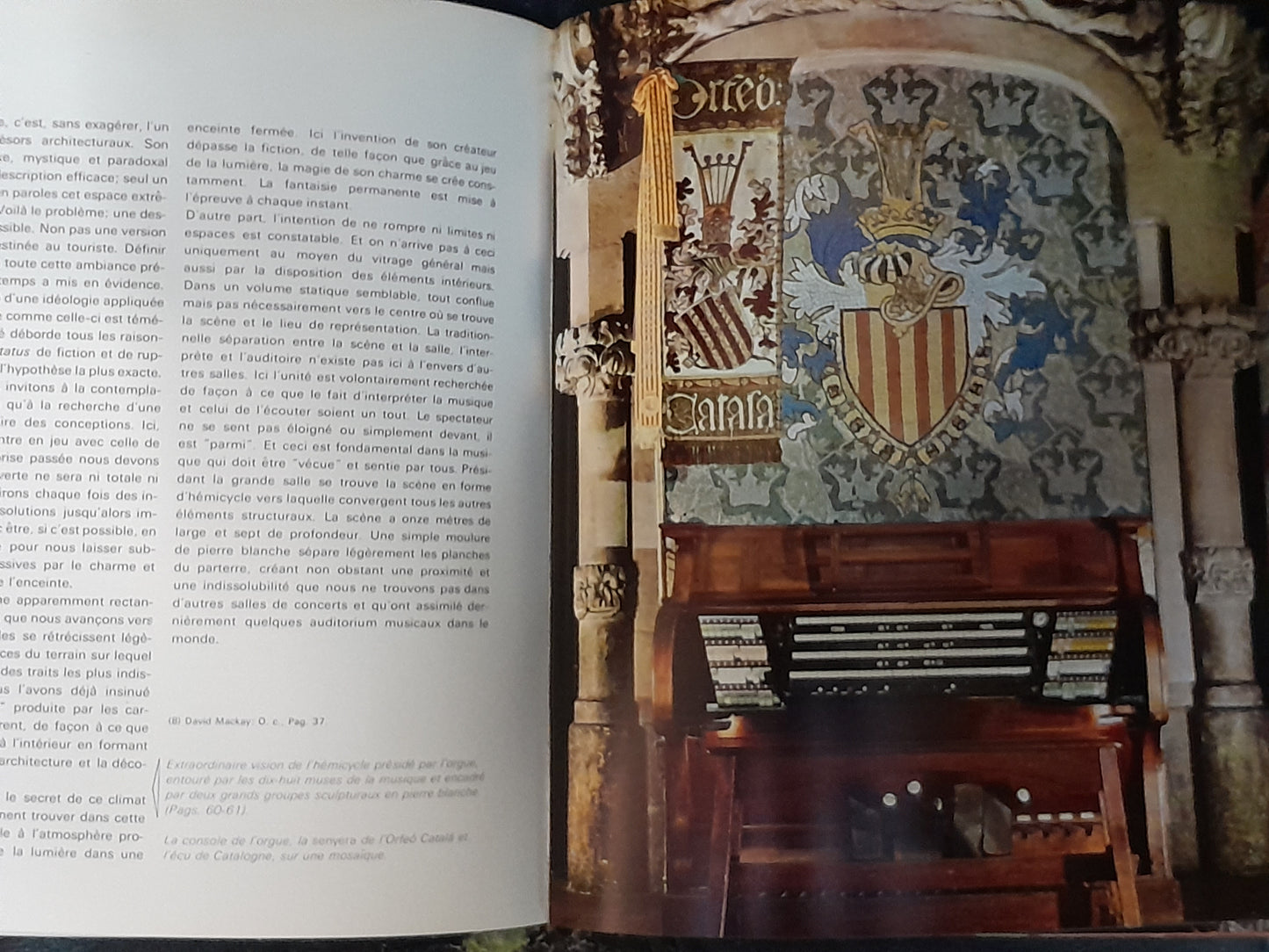 Palau de la Musica Catalana livre de Sabat Antonio