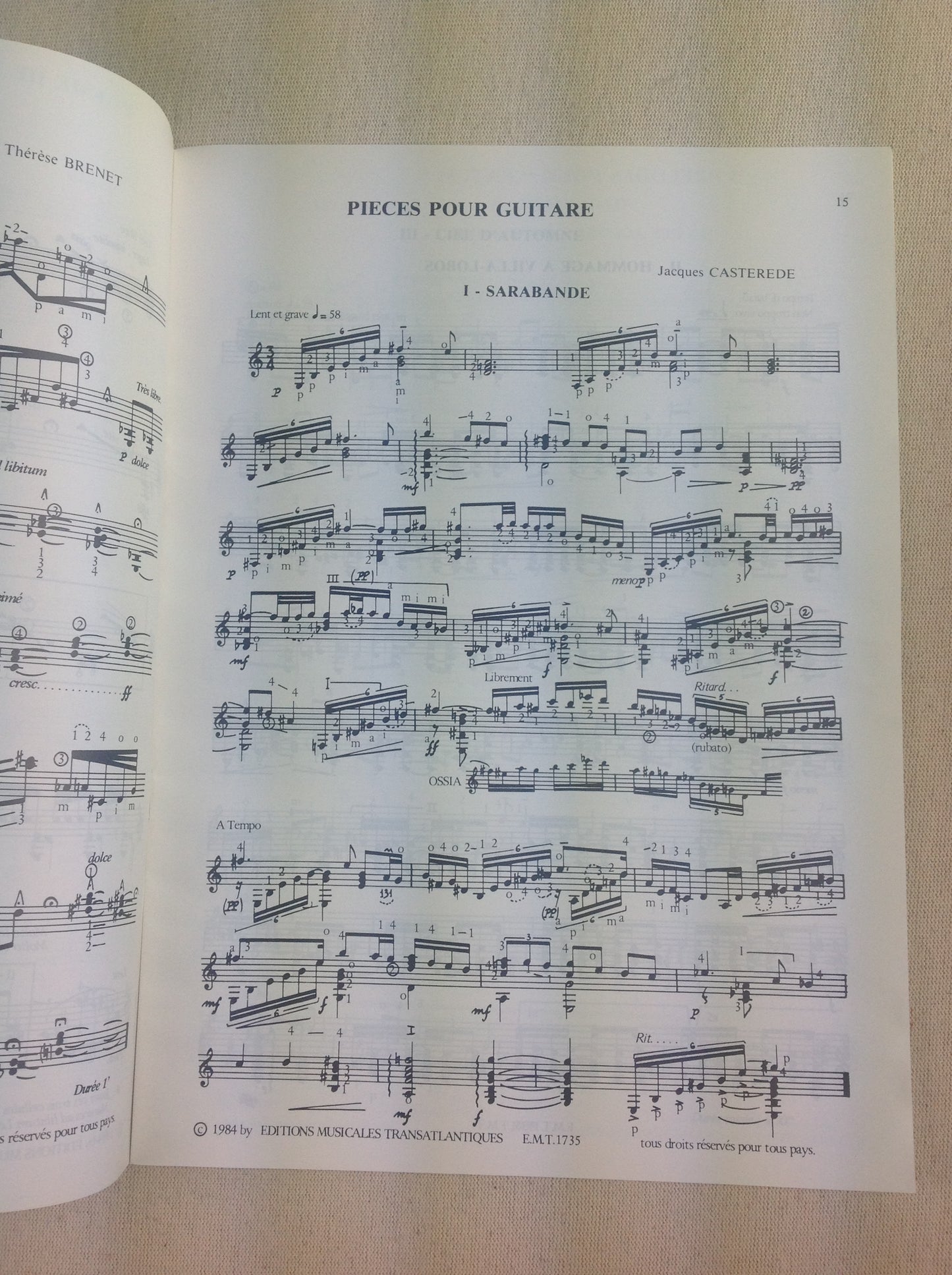 Rafael Andia Panorama de la Musique Contemporaine Volume 1- 3000 partitions, livres et vinyles d'occasion en vente sur notre site internet gastonmusicclub.fr Gaston Music Store