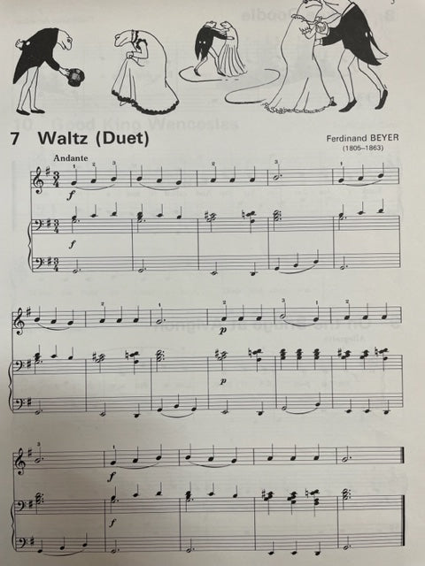 Waterman Piano playtime book 1  Very first solos and duets partition piano à 4 mains