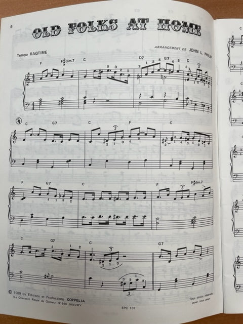 John Philipe Ragtime - Easy piano vol 2 partition piano