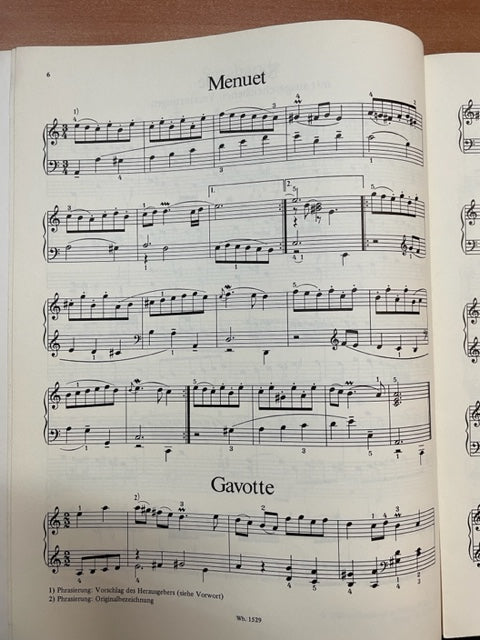 Jean-Philippe Rameau Leichte Suitensätze und Einzelstücke partition piano