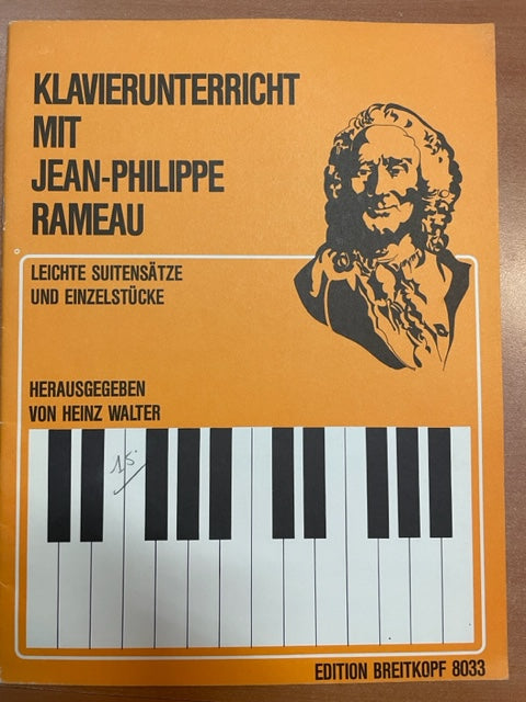Jean-Philippe Rameau Leichte Suitensätze und Einzelstücke partition piano