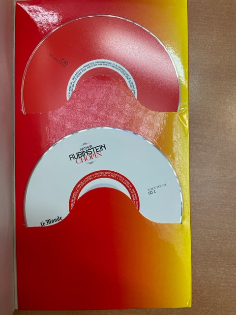 Arthur Rubinstein Frédéric Chopin Concerto pour piano n°2 - Nocturnes Livret + 2CD