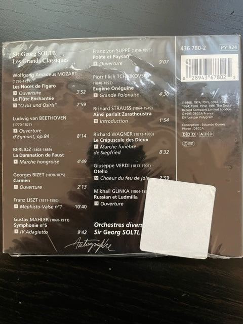 CD Sir Georg Solti Les grands classiques