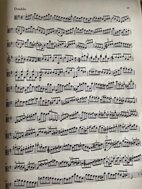 J.S. Bach 6 sonates et partitas partition pour alto