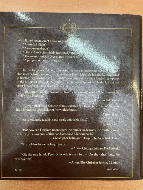 The definite biography of P.D.Q. Bach livre de Schickele Peter