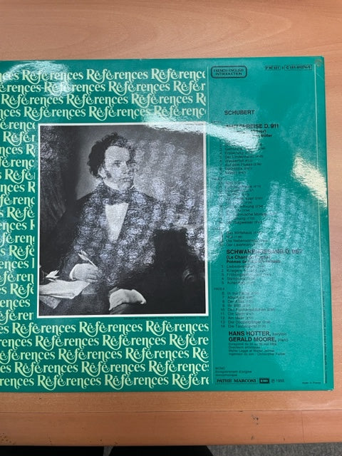 Vinyle Franz Schubert Winterreise D911 - Le chant du Cygne D957 (2 disques)