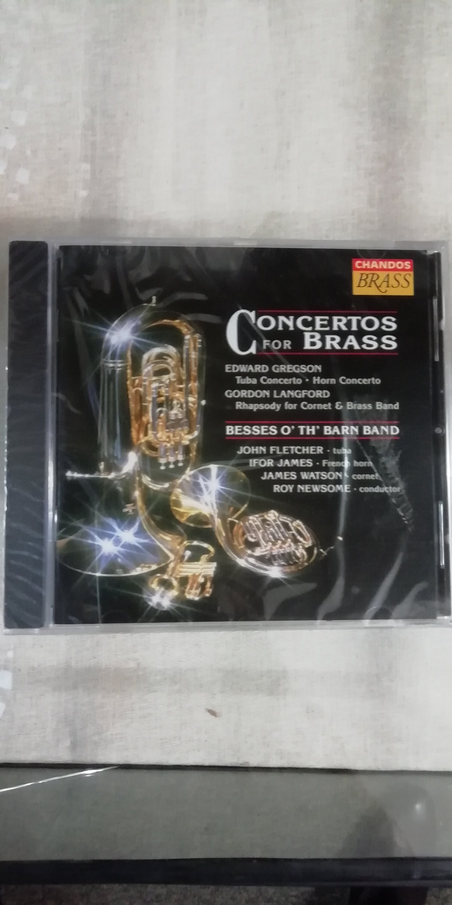 CD Gregson et Langford Concertos for Brass