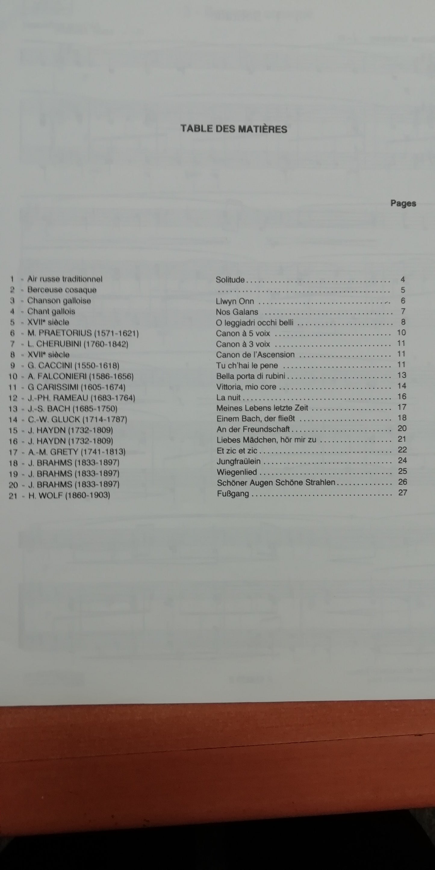 Jean Clément Jollet Livre de Mélodies Volume 1 1er Cycle A - IM2