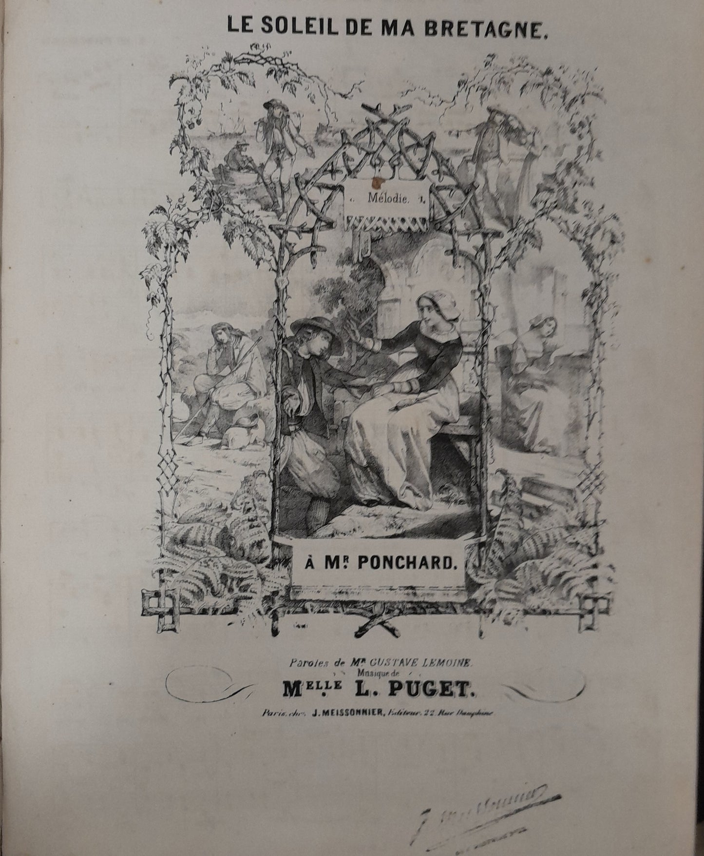 20 Romances par A. Panseron pour chant et piano