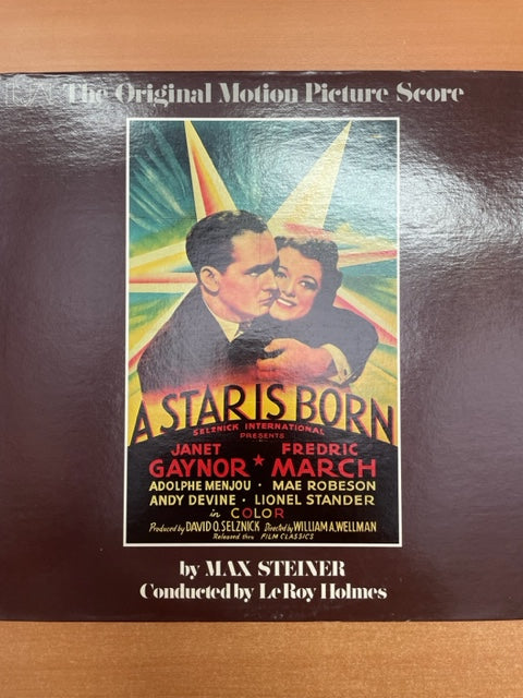 Vinyle Max Steiner A star is born, bande originale du film de William Wellman - 3000 partitions, livres et vinyle