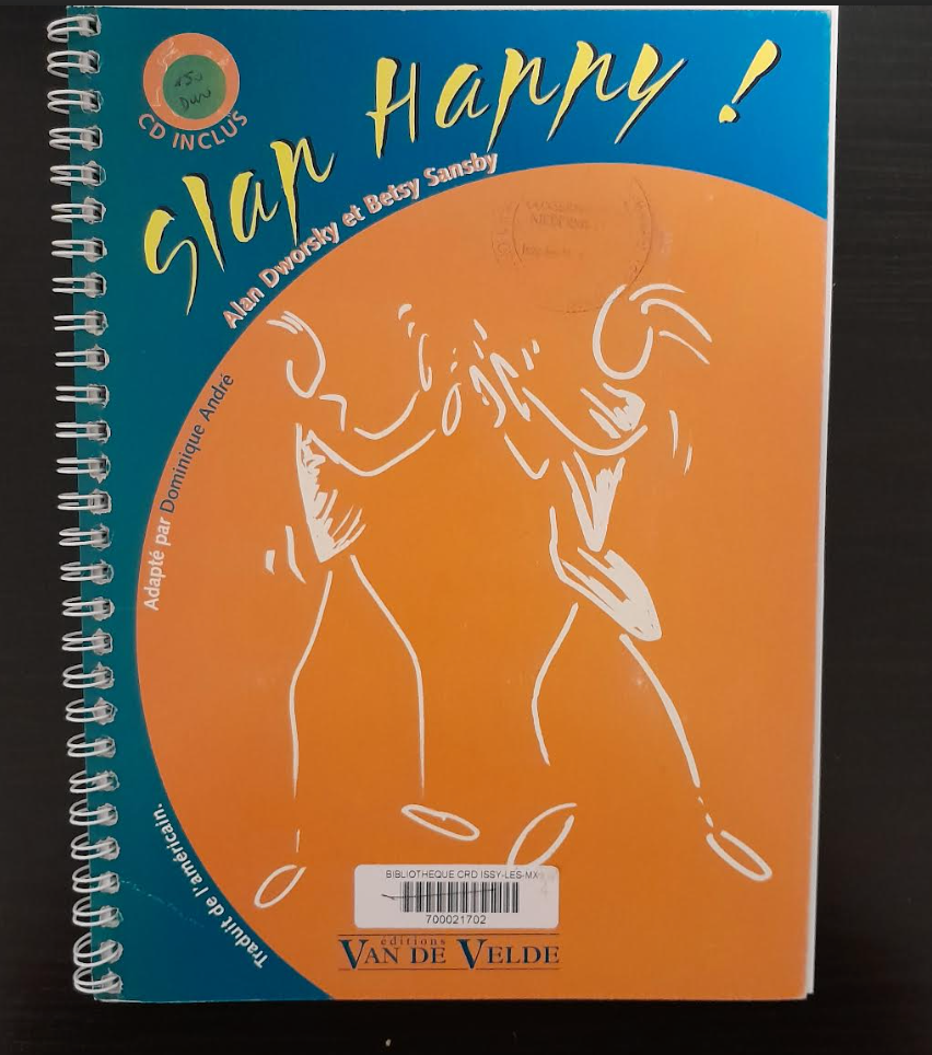 Alan Dworsky Slap happy (livre + CD) partition pour percussion et danse