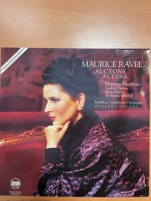 Vinyle Maurice Ravel Cantatas :  Alcyone - Alyssa Mariana Nicolesco soprano