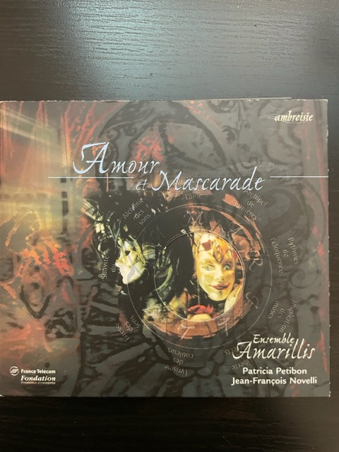 CD Ensemble Amarillis Amour et Mascarade - Purcell et l'Italie-3000 partitions, livres et vinyles d'occasion en vente sur notre site internet gastonmusicclub.fr Gaston Music Store