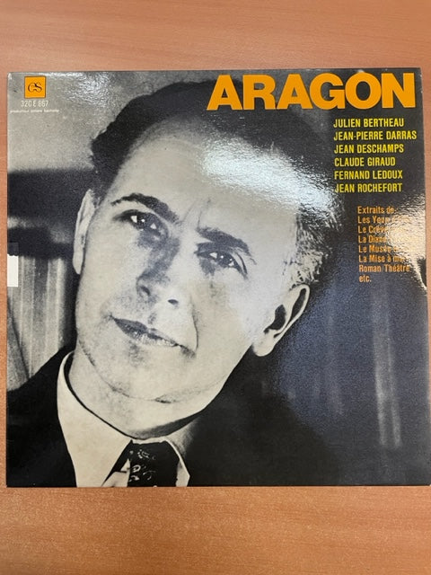 Vinyle L'encyclopédie sonore Aragon, pages choisies par Georges Hacquard-3000 partitions, livres et vinyles d'occasion en vente sur notre site internet gastonmusicclub.fr Gaston Music Store