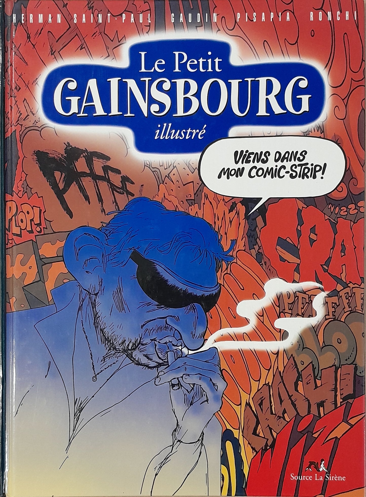 BD Le petit Gainsbourg illustré Viens dans mon comic-strip Bande dessinée Gaudin