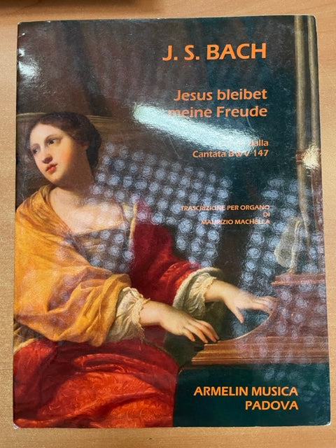 JS Bach Jesus bleibet meine Freude Bwv 147 partition pour orgue- 3000 partitions, livres et vinyles d'occasion en vente sur notre site internet gastonmusicclub.fr Gaston Music Store