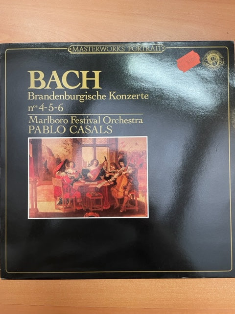 Vinyle JS Bach Pablo Casals Concertos brandebourgeois n° 4 - 5 - 6- 3000 partitions, livres et vinyles d'occasion en vente sur notre site internet gastonmusicclub.fr Gaston Music Store