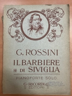 Giacomo Rossini Il Barbiere di Siviglia, pianoforte solo