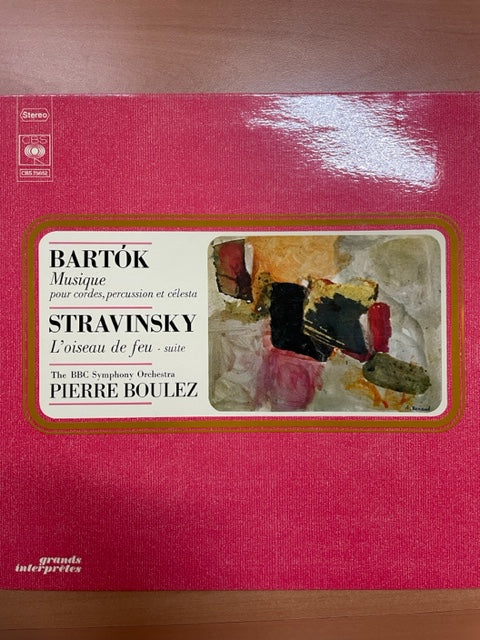 Vinyle Bartok et Stravinsky Musique pour cordes, percussion et célesta ...