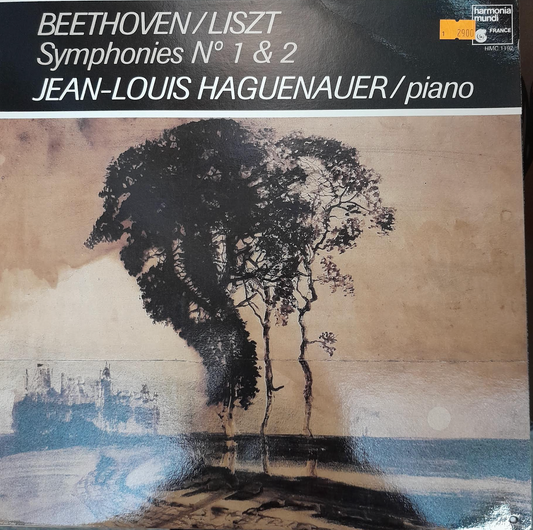 Vinyle Beethoven - Liszt Jean-Louis Haguenauer Symphonies n° 1 et 2 transcrites pour piano-3000 partitions, livres et vinyles d'occasion en vente sur notre site internet gastonmusicclub.fr Gaston Music Store