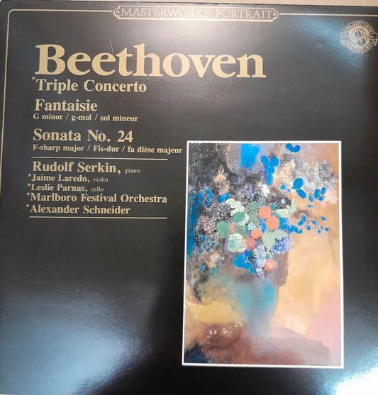 Vinyle Beethoven Rudolf Serkin au piano- 3000 partitions, livres et vinyles d'occasion en vente sur notre site internet gastonmusicclub.fr Gaston Music Store