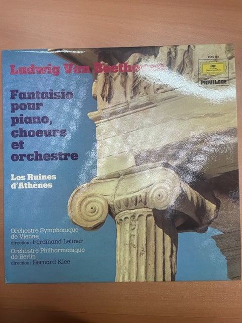 Vinyle Beethoven Fantaisie pour piano, choeur et orchestre opus 80